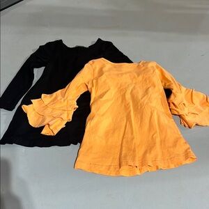 Black and Orange size 2 Dresses
